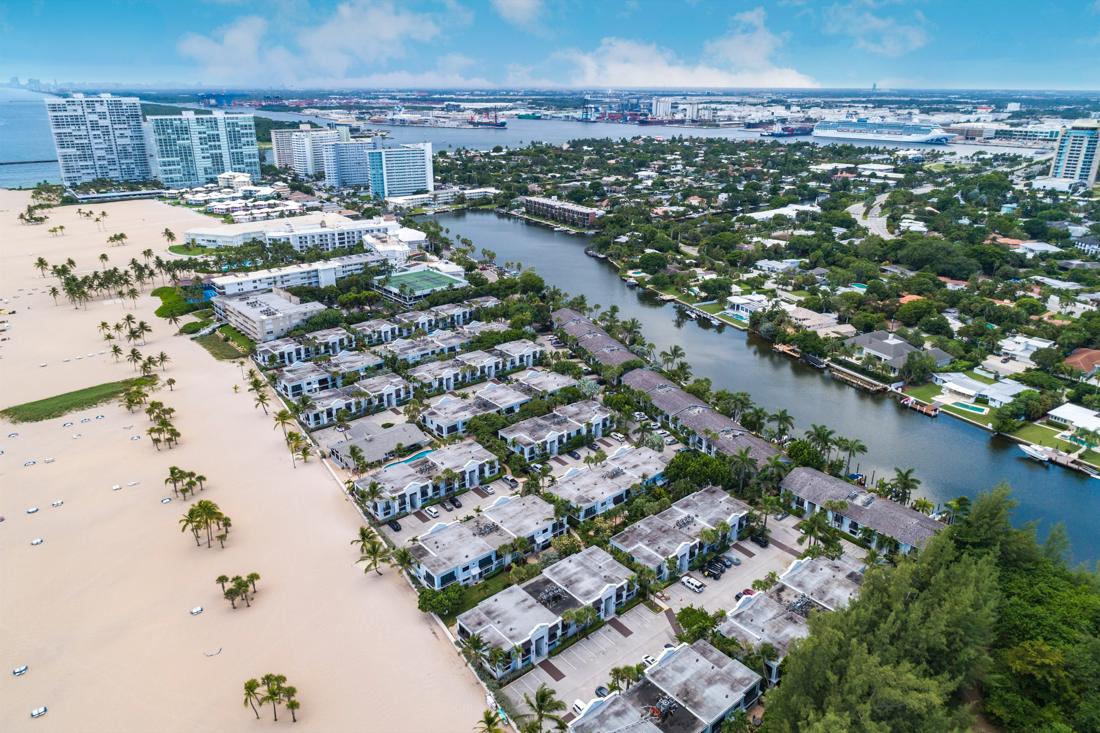 Oceanfront residence at the Oceanage.